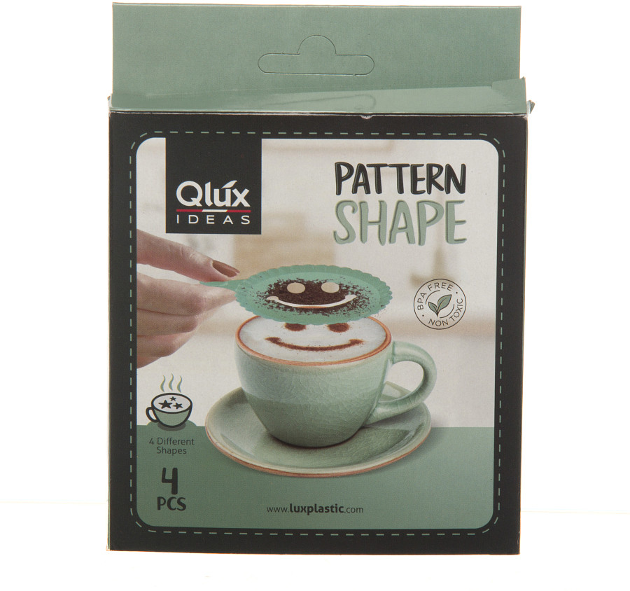 Трафареты для кофе | Qlux