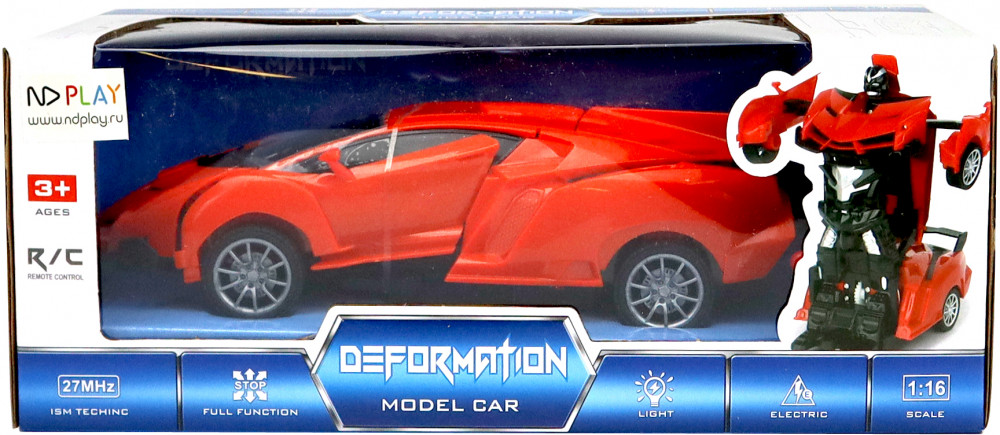 Машинка на пульте управления «Робот-трансформер» | ND Play