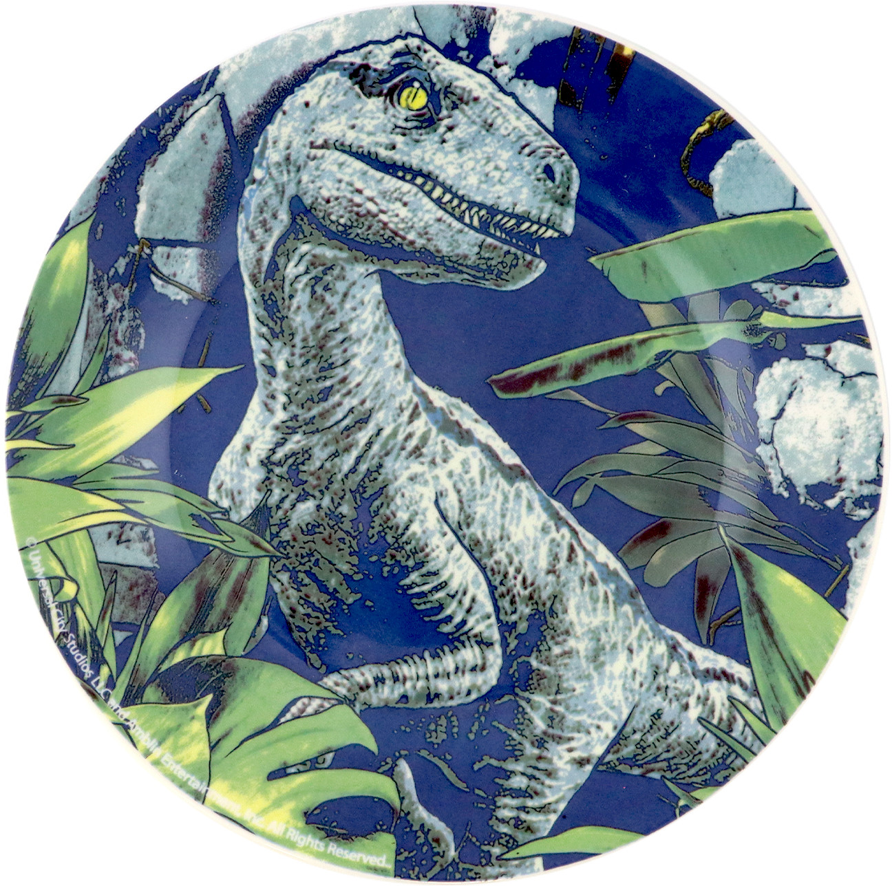Тарелка «Велоцираптор Блю» | Мир Юрского периода | ND Play