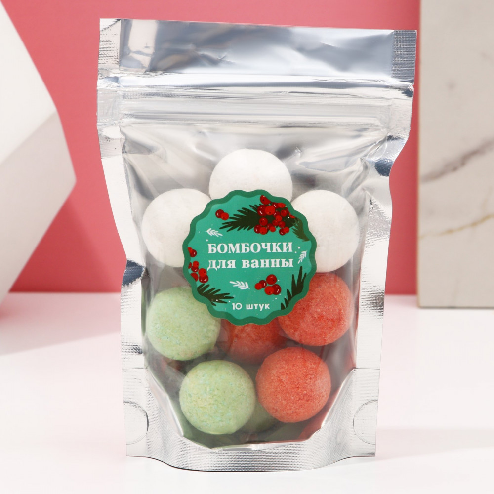 Набор бомбочек для ванны | Чистое счастье