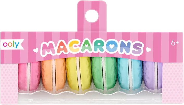 Набор ластиков ароматических «Макарун» | OOLY