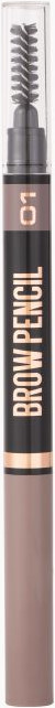 Карандаш для бровей автоматический, оттенок 01 | Stellary