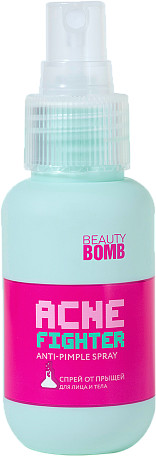 Спрей для лица и тела против акне и воспалений | Acne Fighter | Beauty Bomb
