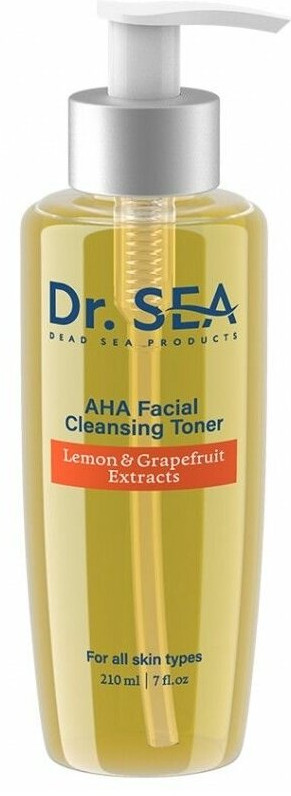 Тонер-эксфолиант для лица очищающий AHA | Dr. Sea