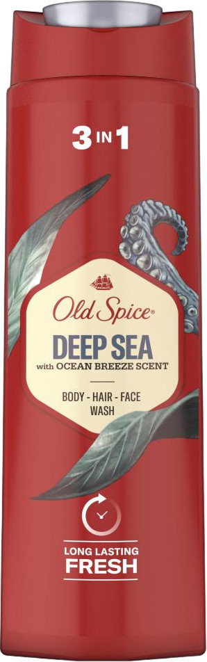 Гель для душа и шампунь «Deep Sea» | Old Spice