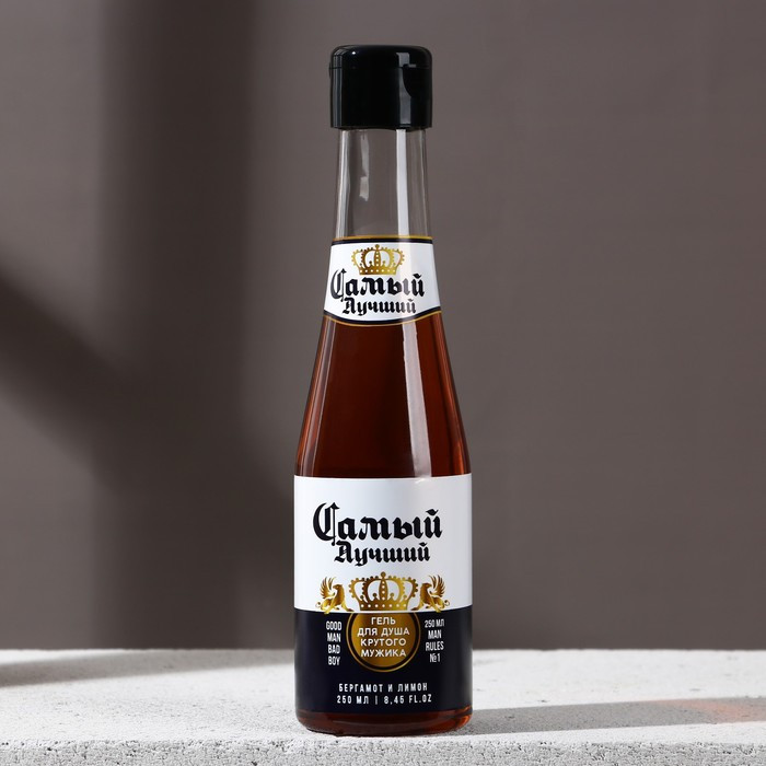 Гель для душа с ароматом бергамота и лимона «Самый лучший» | Алкоголь | Hard Line