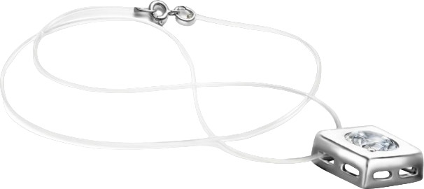 Колье из серебра с фианитом | Lucente Silver