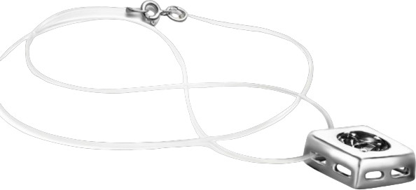 Колье из серебра с фианитом | Lucente Silver