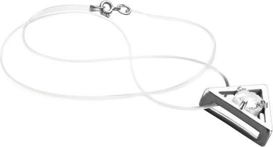 Колье из серебра с фианитом | Lucente Silver