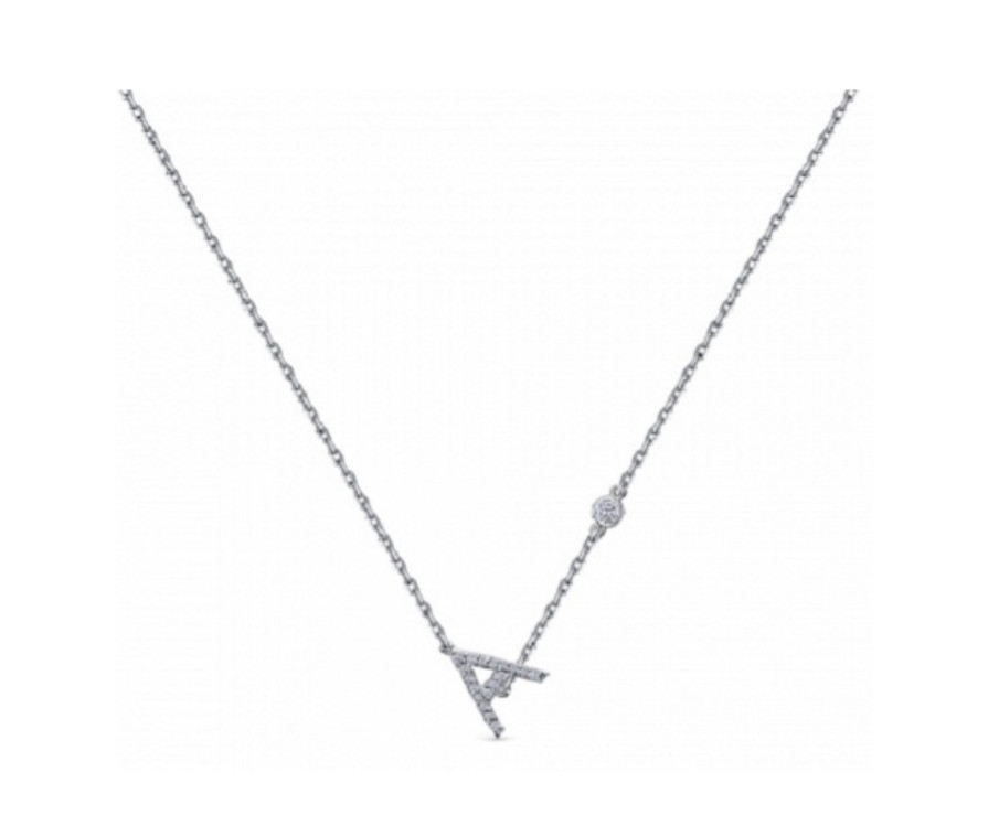 Колье из серебра с фианитами | Lucente Silver