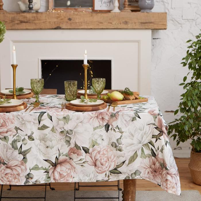 Скатерть «Пионы» | Пионы | Этель