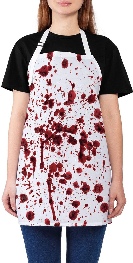 Фартук «Кровавые следы» | Кровавые следы | JoyArty