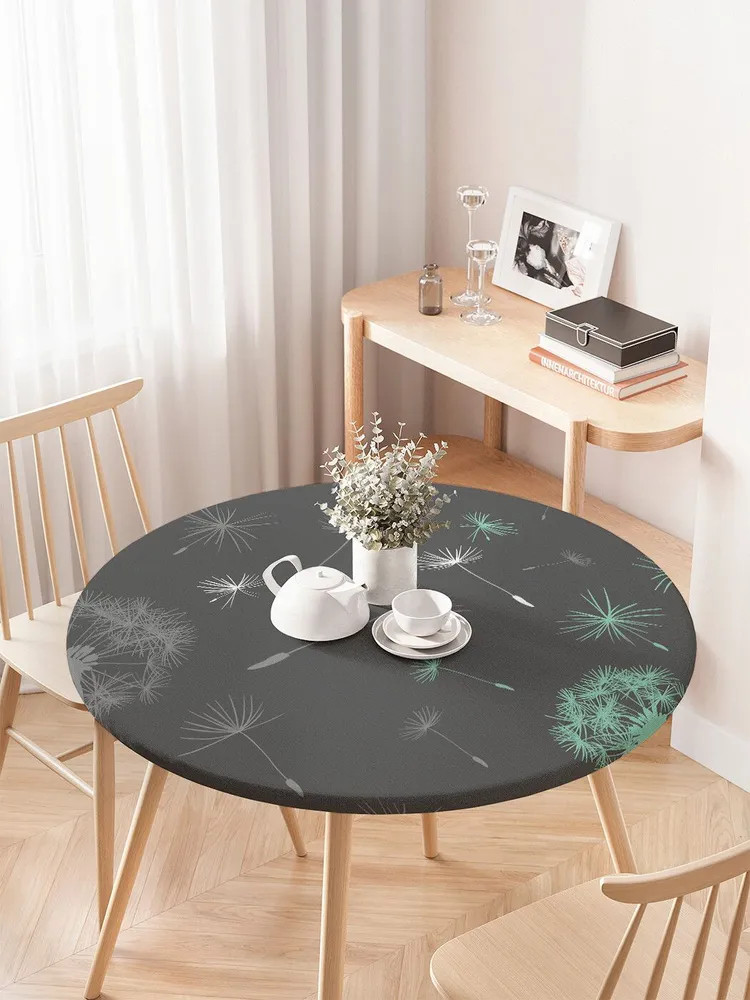 Скатерть на стол кухонный «Полет одуванчика» | Полет одуванчика | JoyArty