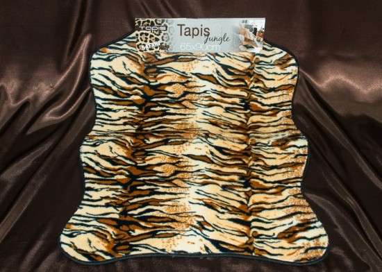 Коврик прикроватный или в ванную комнату (арт. kvr006-2, искусственный мех, размер 70х90 см) | ТекстильГрупп