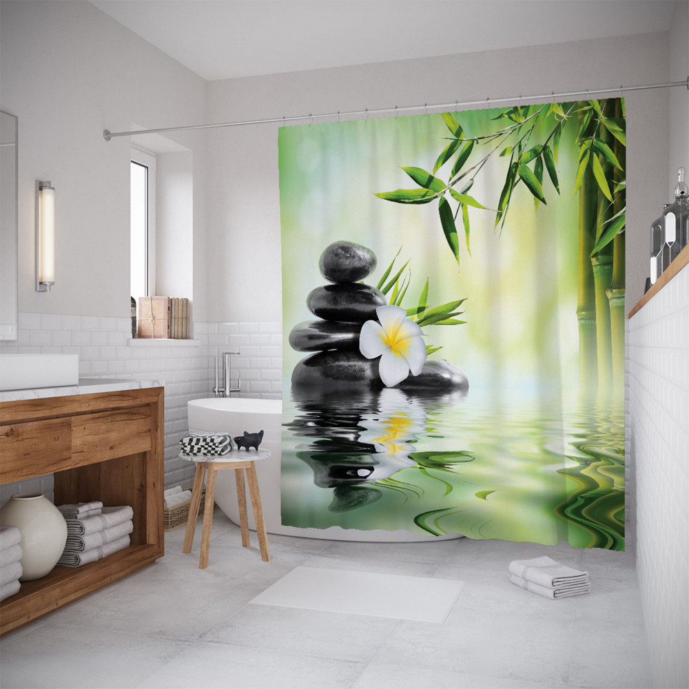 Штора для ванной комнаты «Бассейн востока» | Бассейн востока | JoyArty