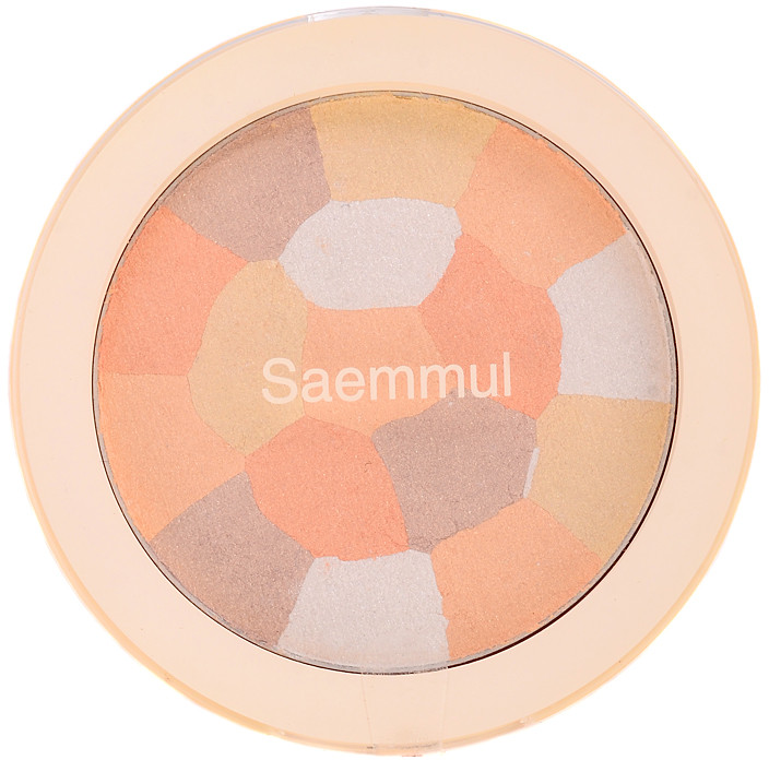 Хайлайтер для лица минеральный «Luminous», оттенок 02 Gold Beige | Saemmul | The Saem