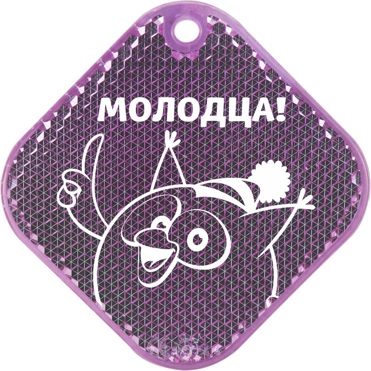 Подвеска светоотражающая «Молодца» | Coreplast