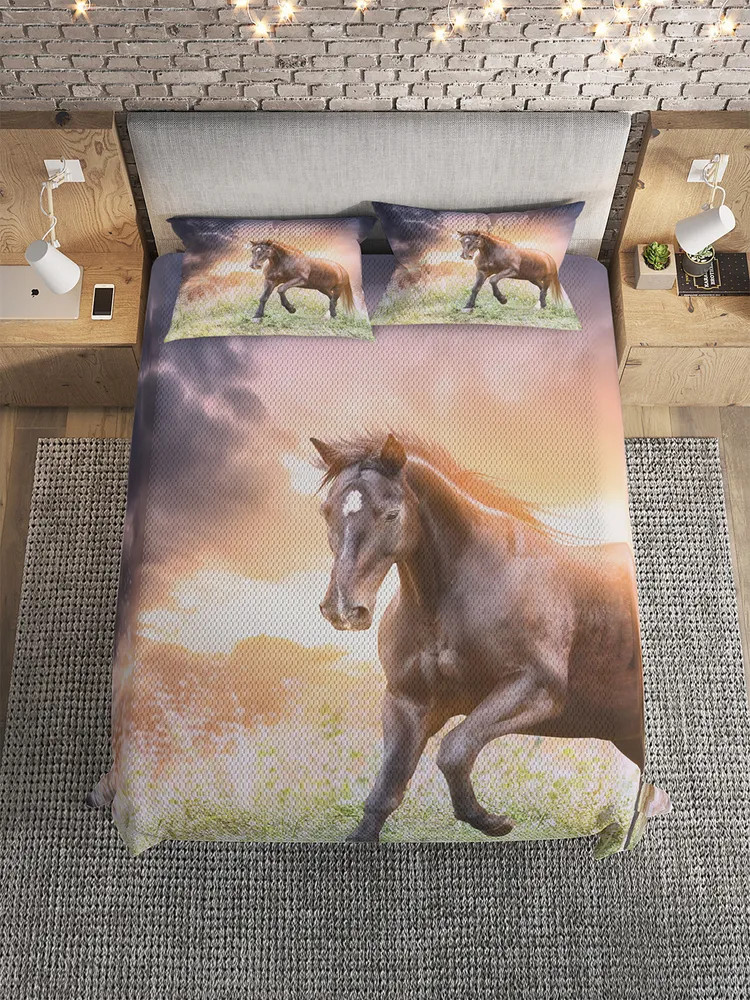 Покрывало с наволочками | Ambesonne