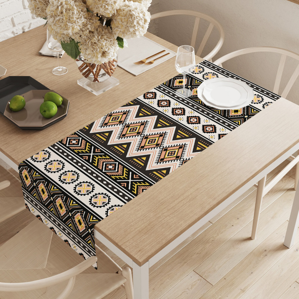 Дорожка на стол «Скандинавские этнические узоры» | Скандинавские этнические узоры | JoyArty