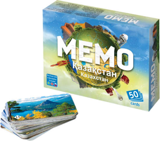 Игра настольная «Мемо. Казахстан»