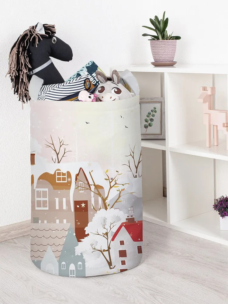 Корзина для игрушек «Утро в Рождество» | Утро в Рождество | JoyArty