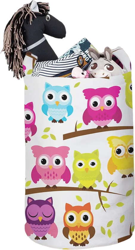 Корзина для игрушек | Совиное представление | JoyArty