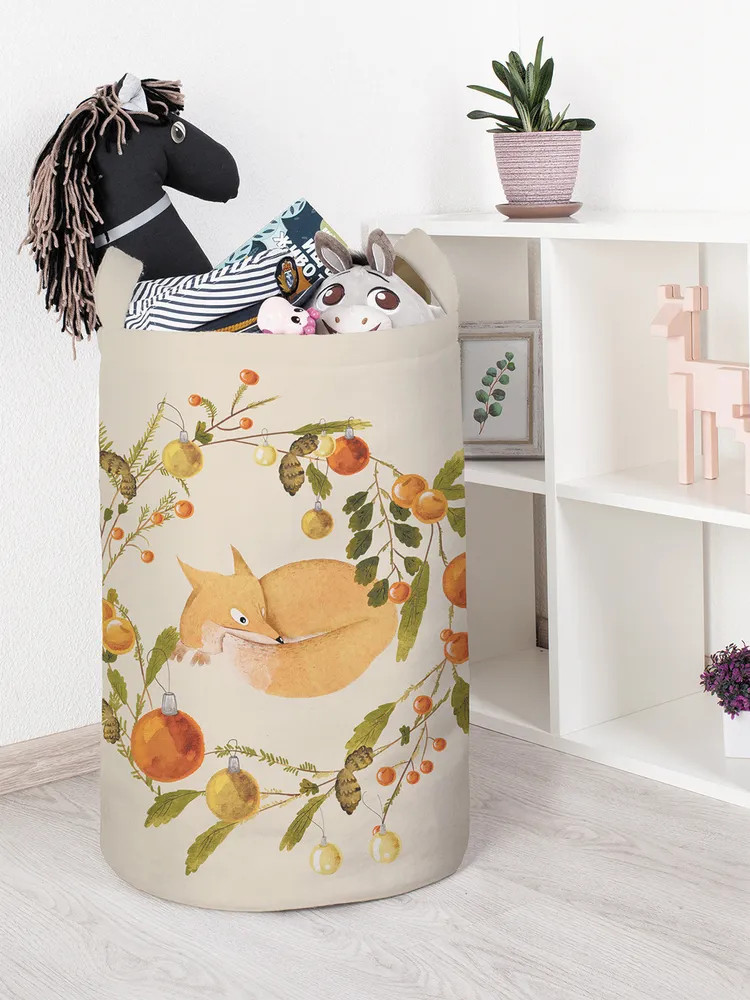 Корзина для игрушек «Лиса, лисичка, лис...» | Лиса, лисичка, лис... | JoyArty