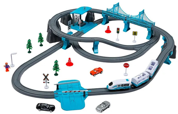 Набор игровой «Железная дорога. Мой город» | Givito