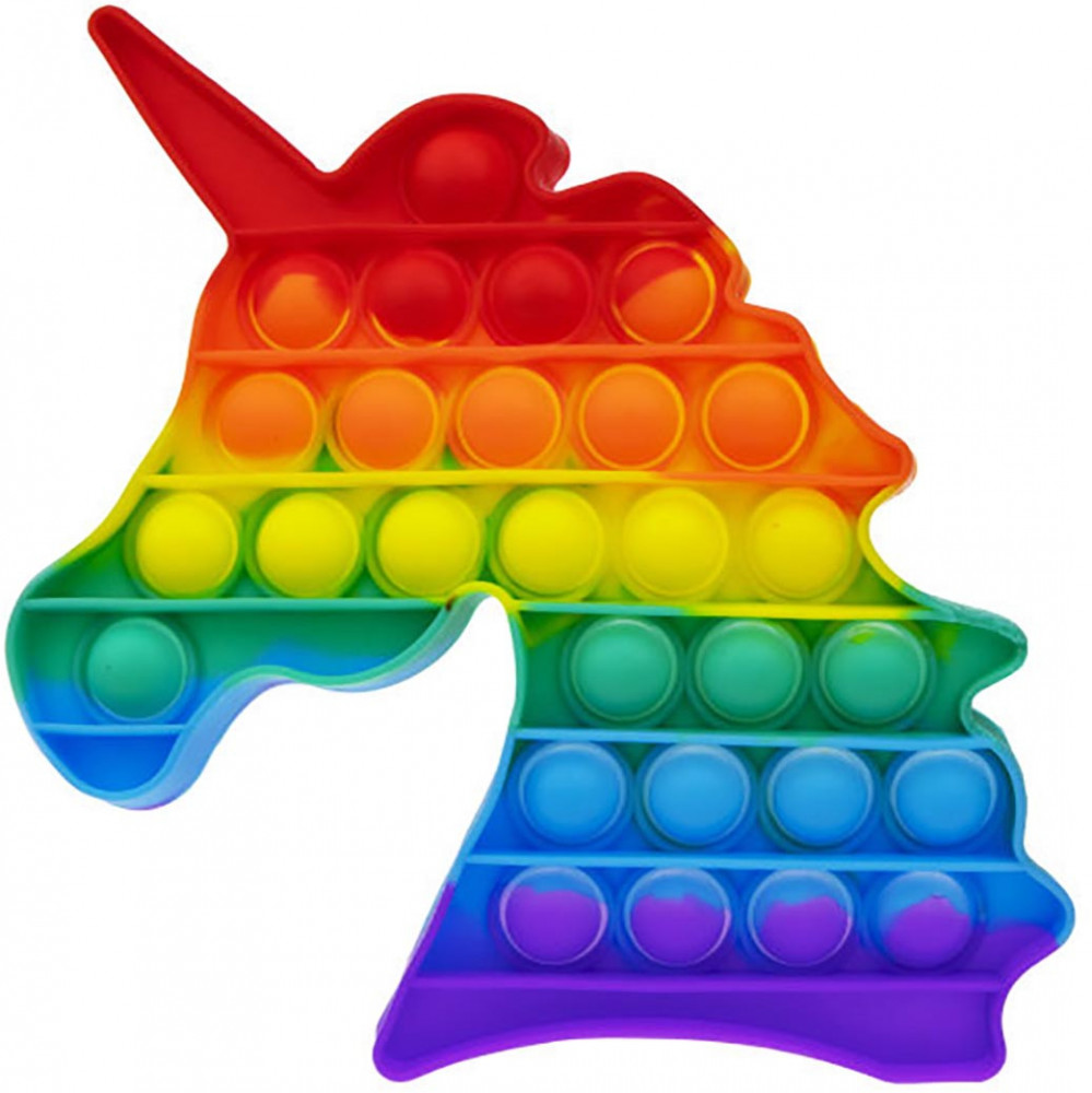 Игрушка-антистресс «Pop-it. Единорог» | Вечная пупырка | 1TOY