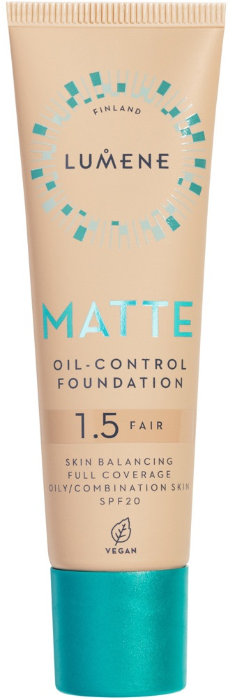 Тональный крем для лица «Matte Oil-Сontrol» SPF 20, оттенок 1.5 Fair | Lumene
