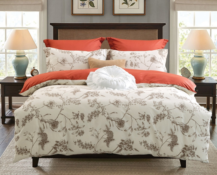 Комплект постельного белья | Сатин печатный | Сайлид-текстиль