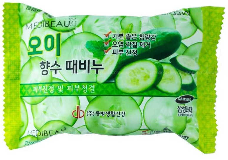 Мыло с отшелушивающим эффектом с экстрактом огурца | Peeling | Sungwon Coco