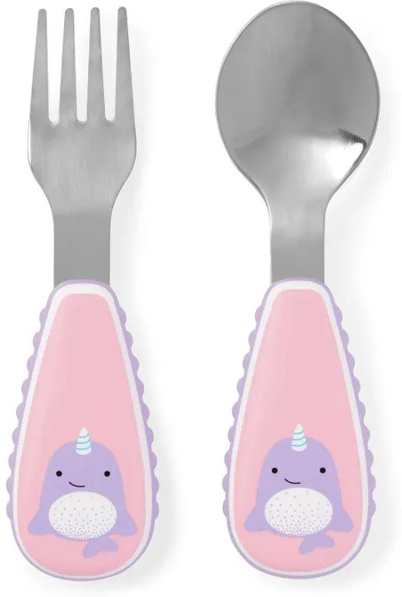 Набор столовых приборов «Нарвал Нова» | Zoo Utensil | Skip Hop