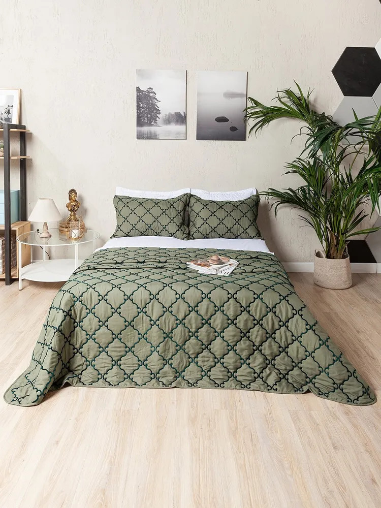 Покрывало с наволочками | Ambesonne