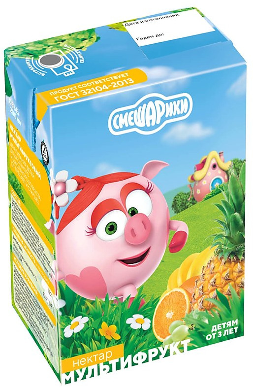 Нектар для детей «Мультифрукт» | Плодовое