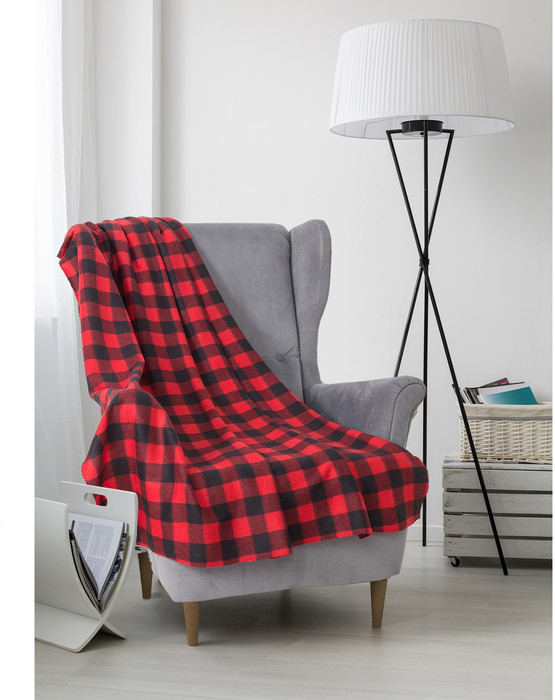 Плед «Клетка» | Экономь и Я