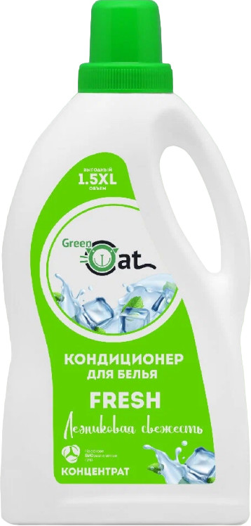 Кондиционер для белья «Fresh. Ледниковая свежесть» | Green Cat