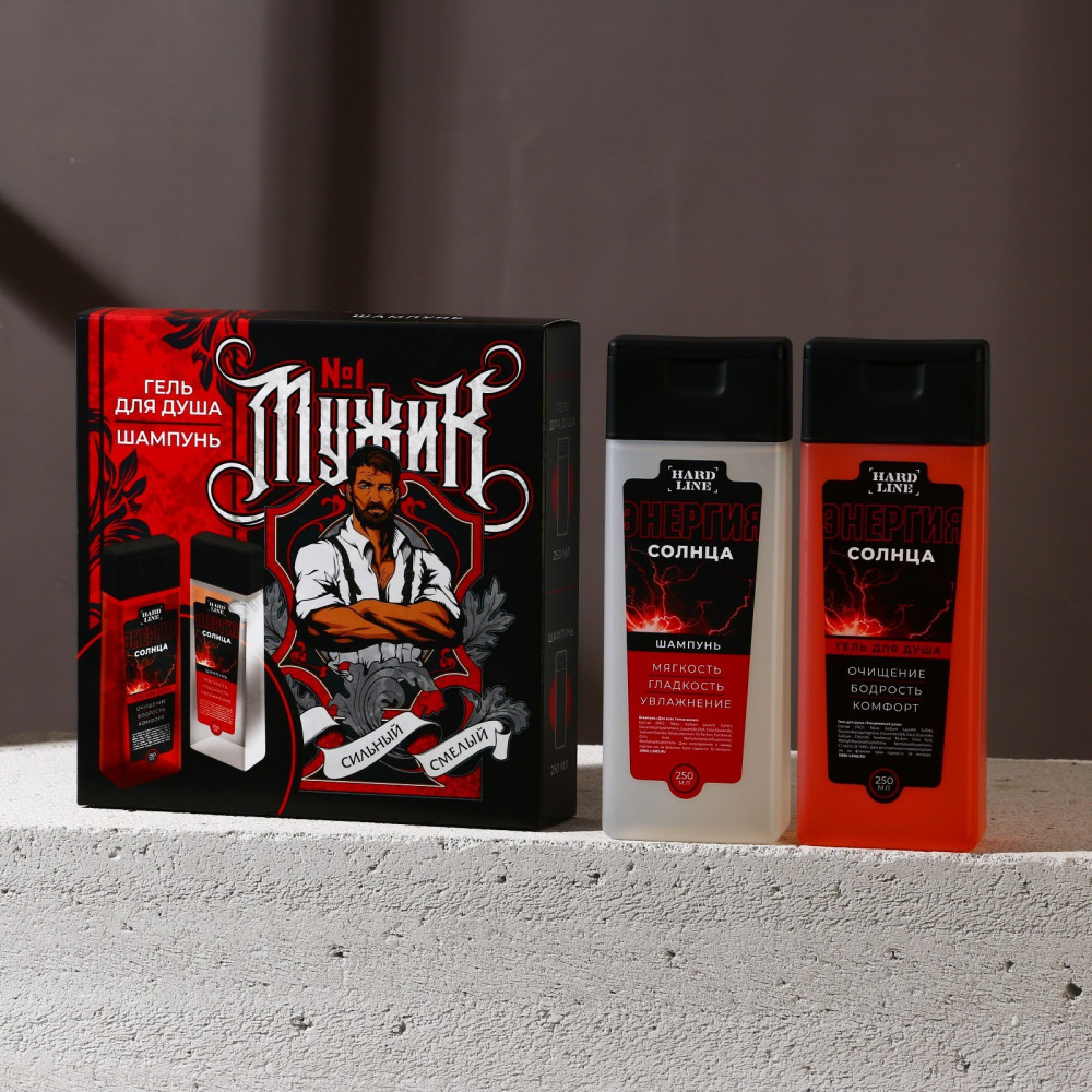 Набор подарочный мужской «Мужик №1» | Hard Line