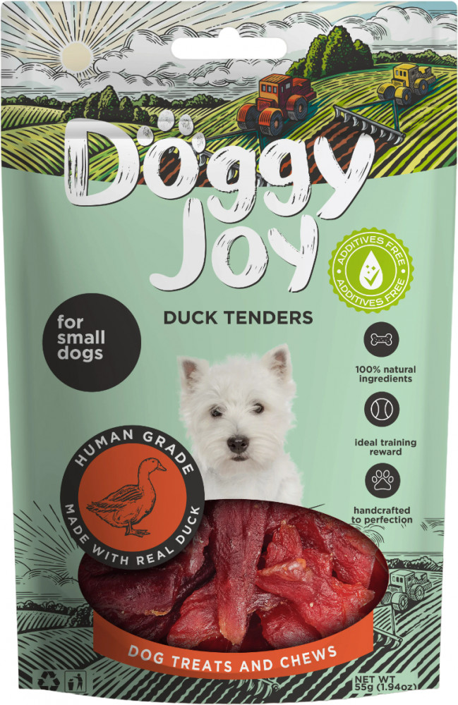 Лакомство для собак «Hарезка утиного филе» | Doggy Joy