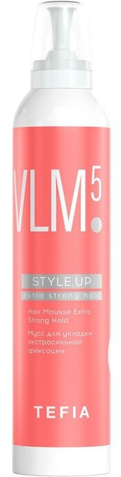 Мусс для экстрасильной фиксации волос | Tefia