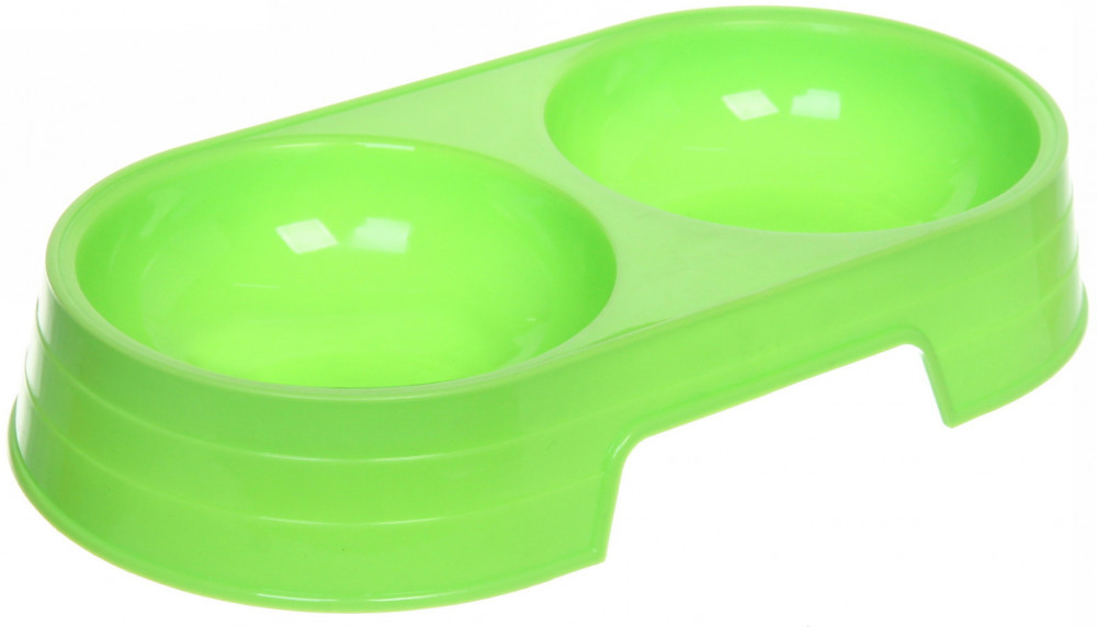 Миска для животных двойная «Мр. Марли»