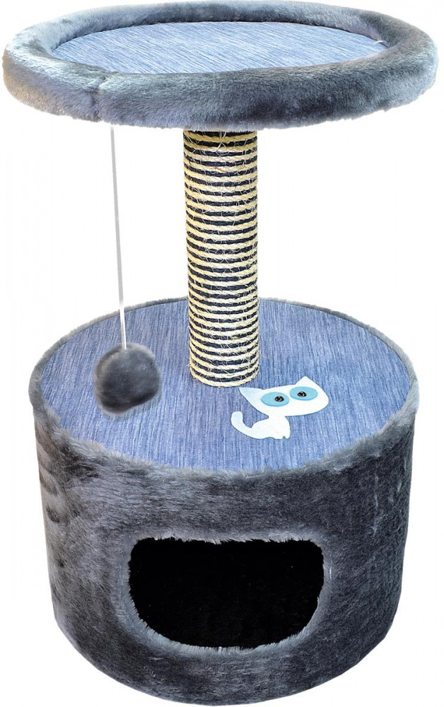 Домик-когтеточка «Озорной кот» | Зооник