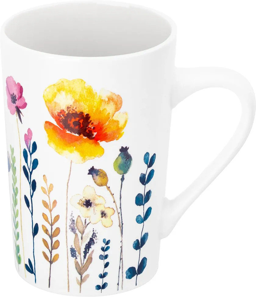 Кружка «Желтый мак» | Цветочное настроение | Elan Gallery