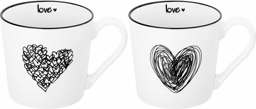 Набор кружек «Love» | Love | Elan Gallery