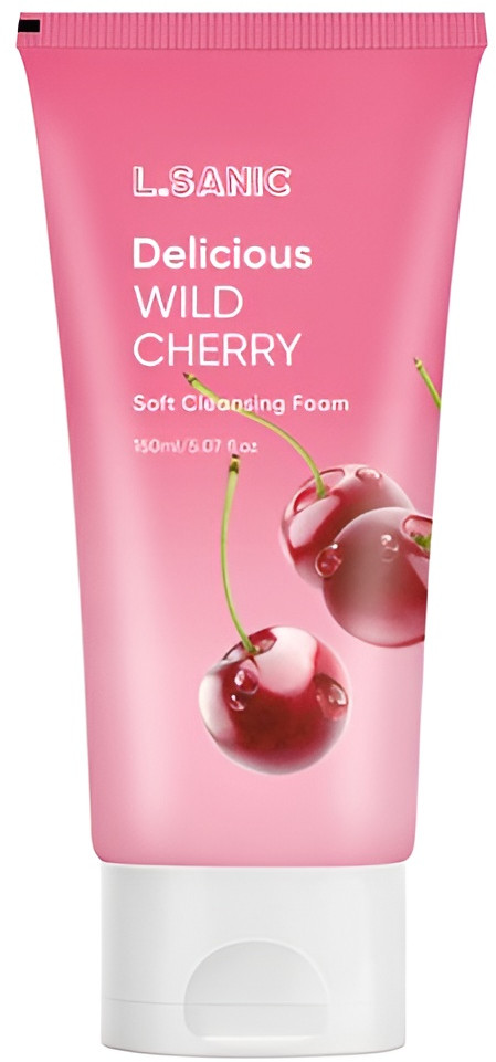 Пенка для умывания очищающая с экстрактом дикой вишни | L.Sanic