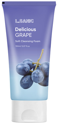 Пенка для умывания очищающая с экстрактом винограда | L.Sanic