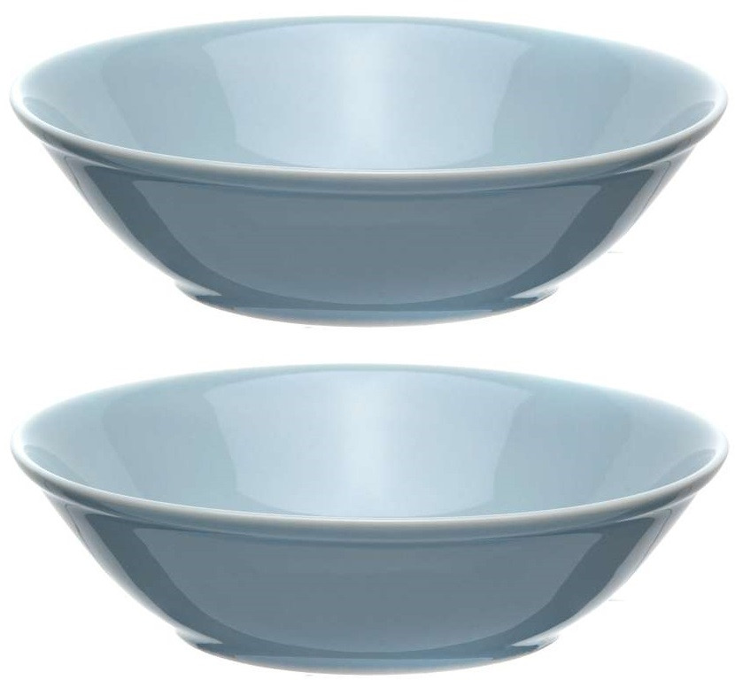 Набор салатников «Принц» | Акварель | Башкирский фарфор