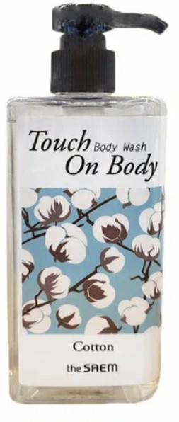 Гель для душа с экстрактом семян хлопка «Touch On Body Cotton Body Wash» | The Saem