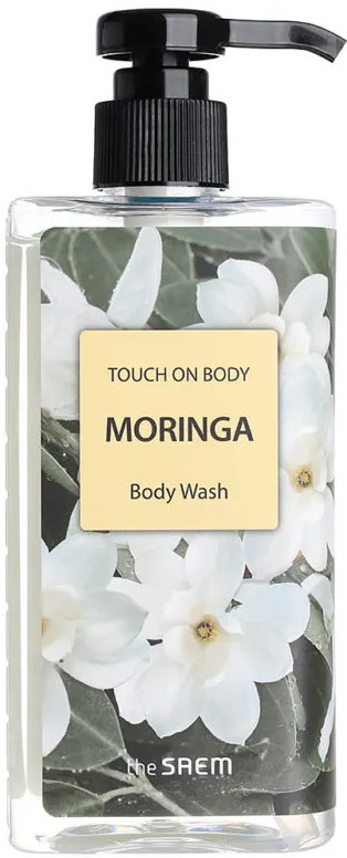 Гель для душа с экстрактом моринга «Touch On Body Moringa Body Wash» | The Saem