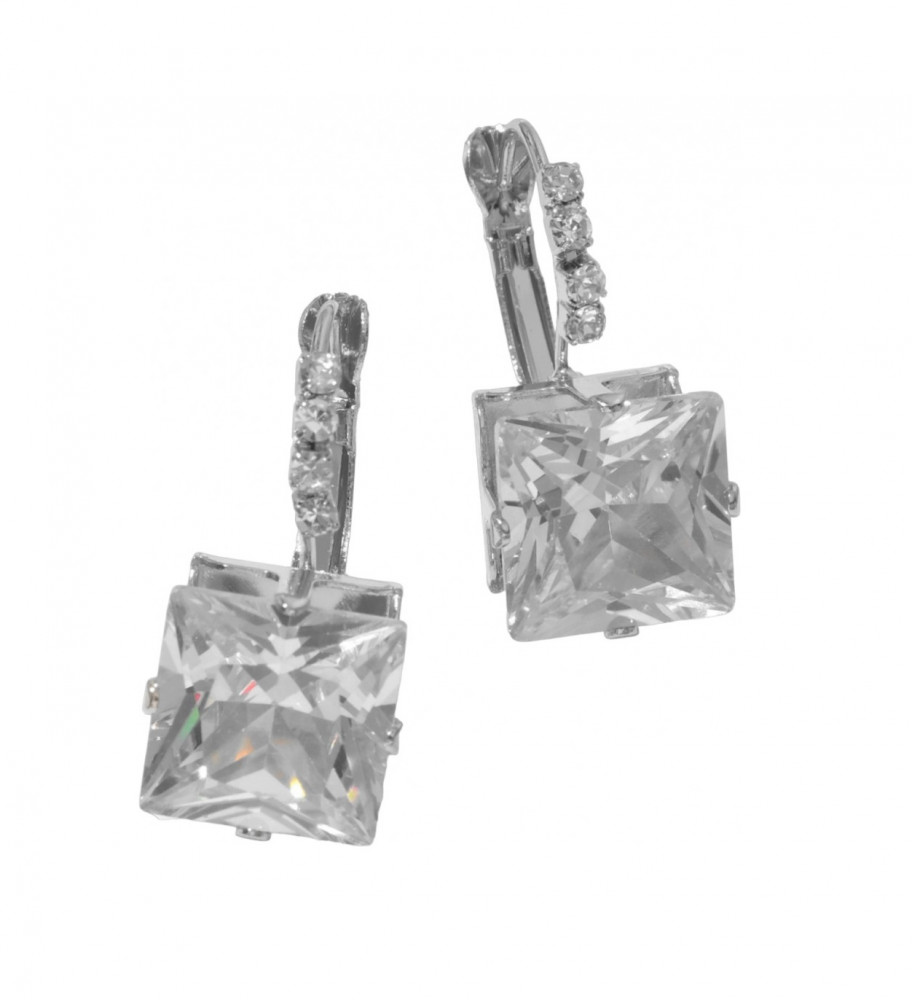 Серьги «Циркония» | Wedding | Queen Fair